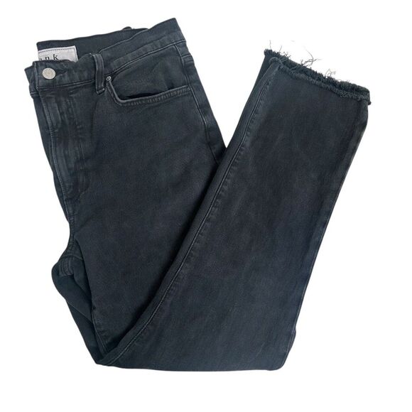 Frank & Eileen Cork The Everyday High Waist Straight Leg Jeans Worn Black sz 30 - Picture 12 of 12